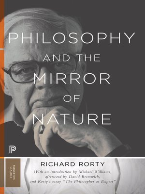 cover image of Philosophy and the Mirror of Nature
